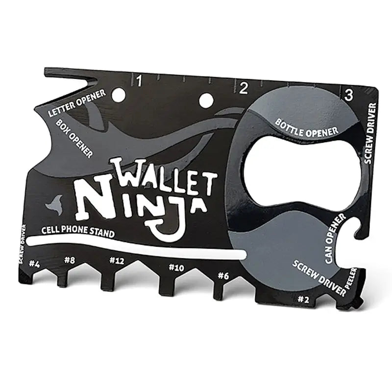 Wallet Ninja 18 in 1 Credit Card Size Toolbox in your Wallet - Oshi.pk - Buy & Sell Online