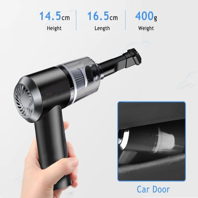 Car Vacuum Cleaner Mini Gun Style Cleaner Cordless - Oshi.pk - Buy & Sell Online