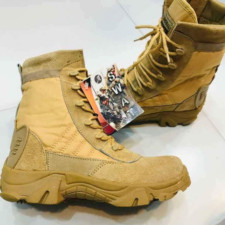 Brown Delta boots Ankle boots Long Shoes For Men - Oshi.pk - Buy & Sell Online