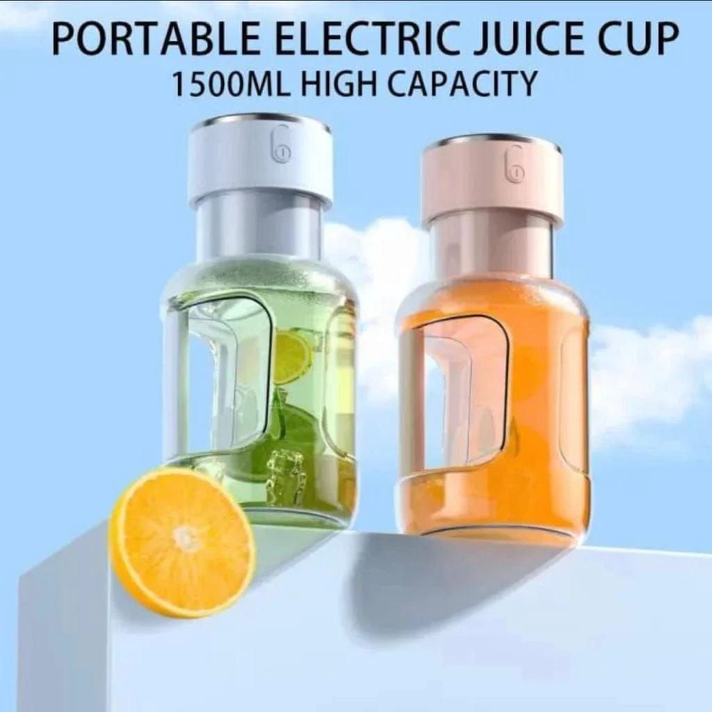 1600ml Portable Electric Rechargeable Cordless Barrel Juicer - Oshi.pk - Buy & Sell Online