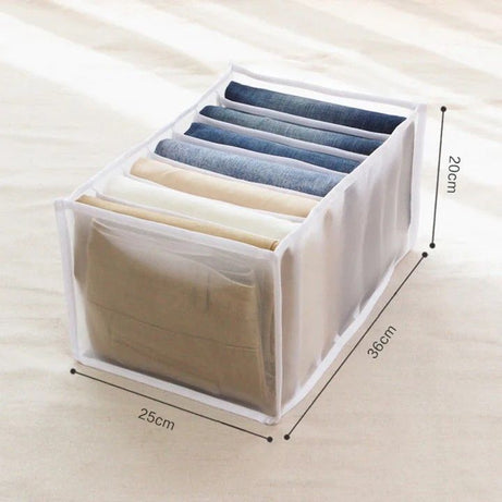 7 GRIDS JEANS ORGANIZER - Oshi.pk - Buy & Sell Online