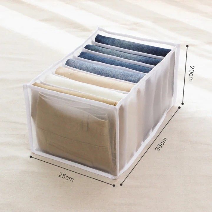 7 GRIDS JEANS ORGANIZER - Oshi.pk - Buy & Sell Online
