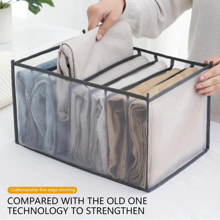 7 GRIDS JEANS ORGANIZER - Oshi.pk - Buy & Sell Online