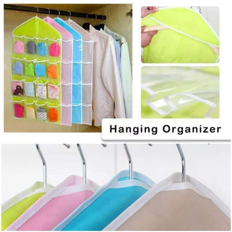 16 Pocket Hanging Organizer (Pack of 5) - Oshi.pk - Buy & Sell Online