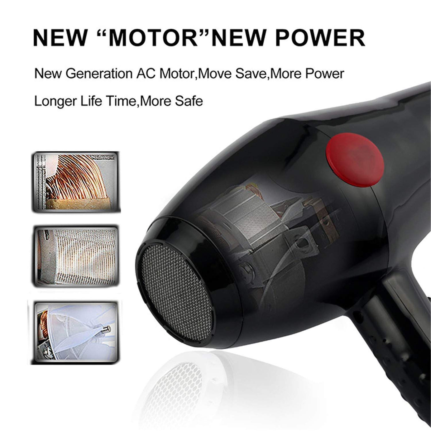 1800 Watts Nova Hair Dryer For Silki Shine Hair, Natural Air Nv-6130 Professional Hair Dryer For Men And Women With 2 Speed And 2 Heat Setting Removab - Oshi.pk - Buy & Sell Online
