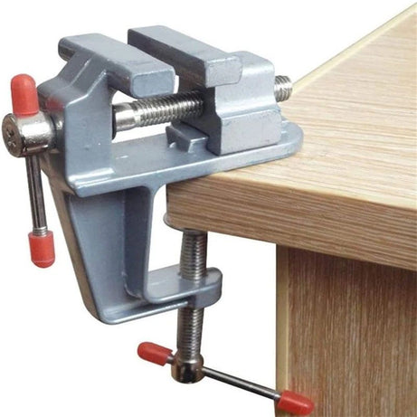 1PC 35MM Aluminium Alloy Table Bench Clamp Vise Mini Bench Vise Table Screw Vise for DIY Craft Mold Fixed Repair Tool - Oshi.pk - Buy & Sell Online