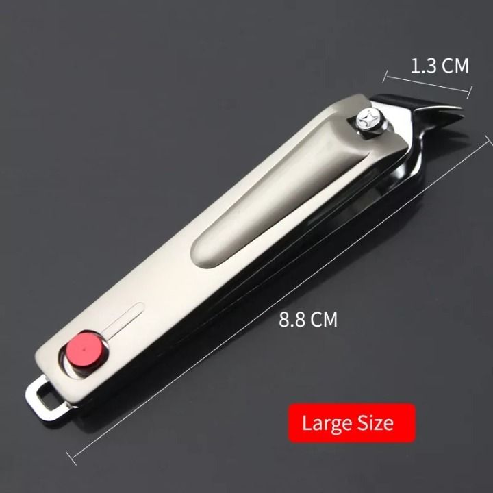 1PC Nail Clippers Stainless Steel Nail Cutter Clippers Manicure Beauty Tool Nail Cutter Pedicure Finger Toe Scissors - Oshi.pk - Buy & Sell Online