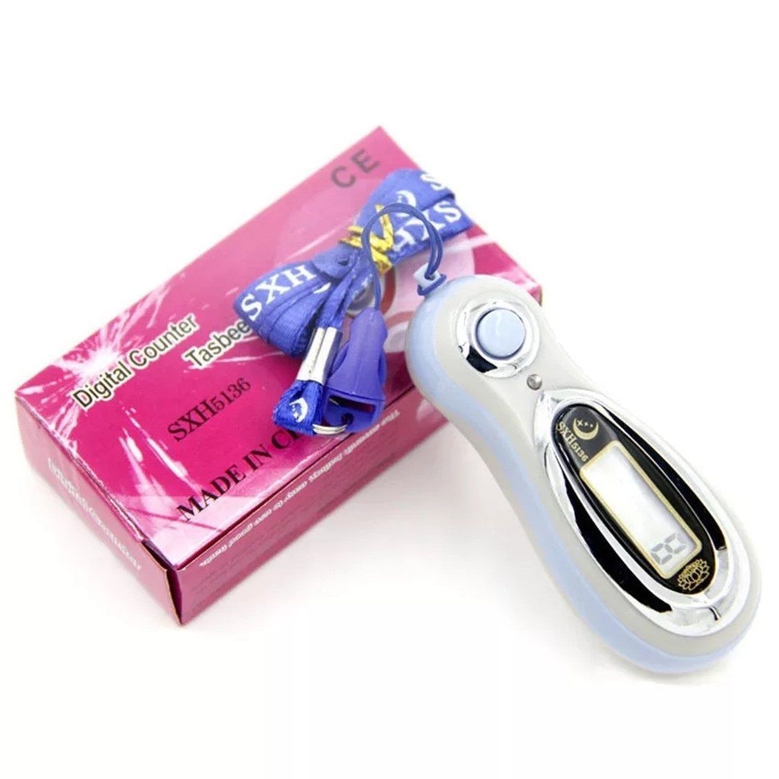 1PC New Hot LCD Display Electronic Digital Tally Counter Manual Counters With Lanyards Random Color - Oshi.pk - Buy & Sell Online