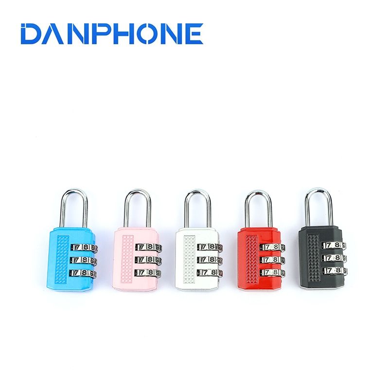 1PC Small Portable 3-Digit Combination Lock for Zipper Bags and Suitcases - Oshi.pk - Buy & Sell Online