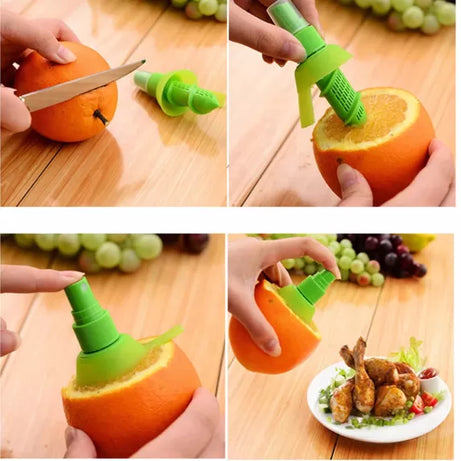 1PCS Hot Lemon Sprayer kitchen Gadgets Orange Juice Citrus Spray Manual Fruit Juicer Lemon Squeezer Kitchen Tools without Stand - Oshi.pk - Buy & Sell Online