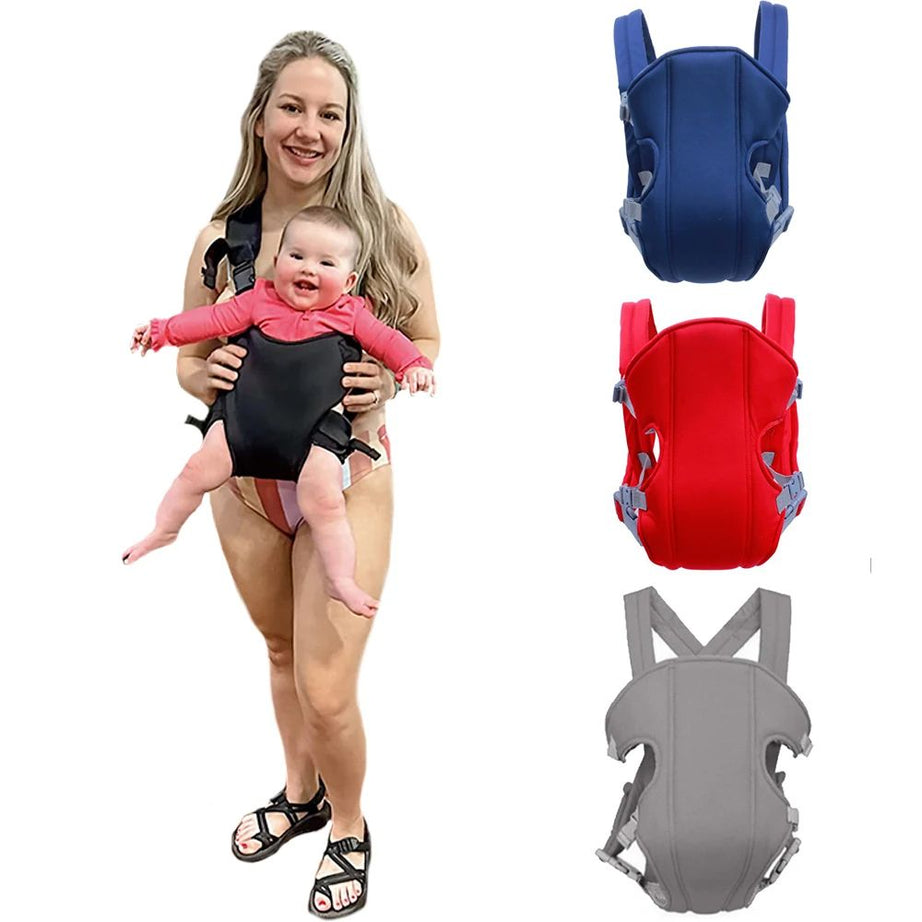 2-30 Months Breathable Front Facing Baby Carrier Comfortable Sling Backpack Pouch Wrap Baby Kangaroo Adjustable Safety Carrier