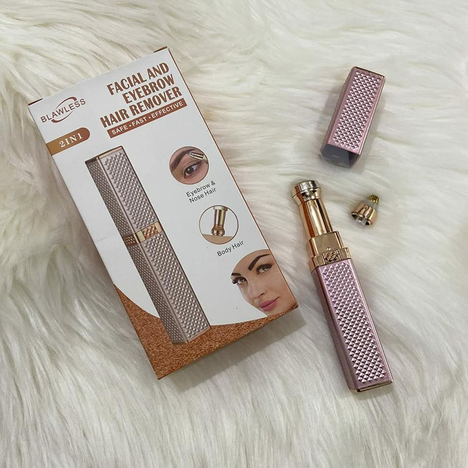 2 in 1 Blawless Facial & Eyebrow Hair Remover - Oshi.pk - Buy & Sell Online