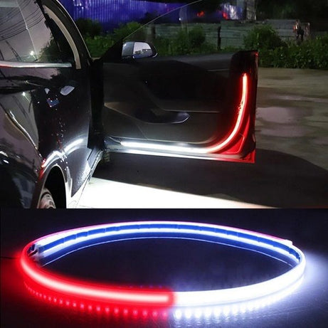 2 in 1 Car LED Door Warning Strip Strobe Flash Lamp Red White - Oshi.pk - Buy & Sell Online