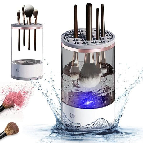 2 in 1 Electric Makeup Brush Cleaner Machine Cosmetic Brushes