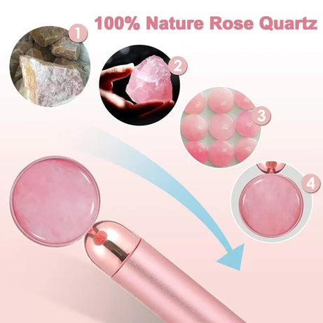 2 in 1 Flawless Face Massager & Roller - Nose Massage Face Lift Anti-Aging - Oshi.pk - Buy & Sell Online