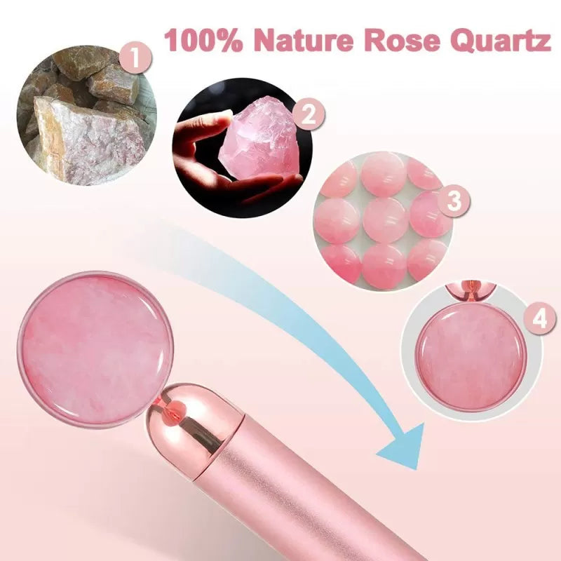 2 in 1 Flawless Face Massager & Roller - Nose Massage Face Lift Anti-Aging - Oshi.pk - Buy & Sell Online
