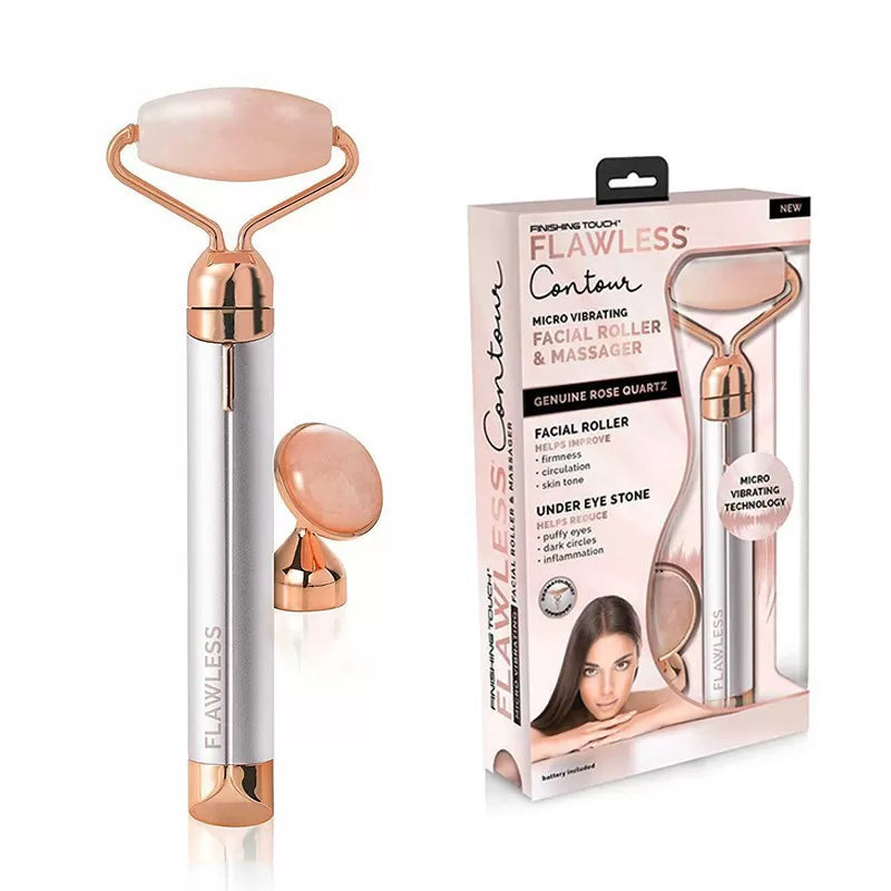 2 in 1 Flawless Face Massager & Roller - Nose Massage Face Lift Anti-Aging - Oshi.pk - Buy & Sell Online