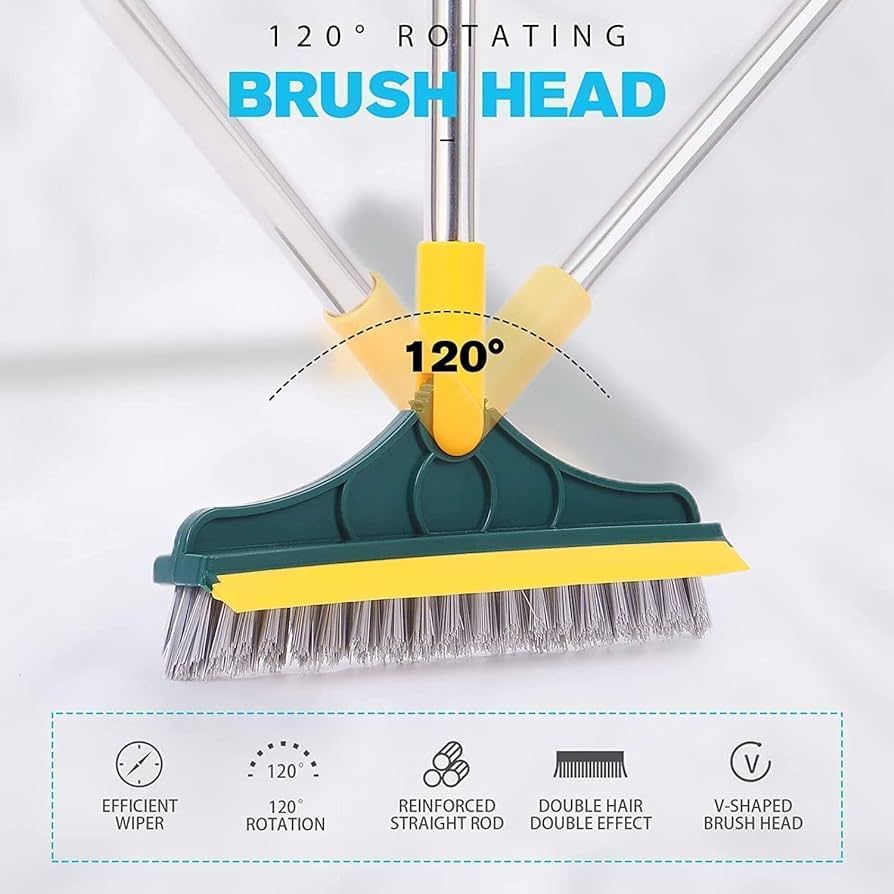 2 in 1 floor & glass cleaning brush with wiper - Oshi.pk - Buy & Sell Online