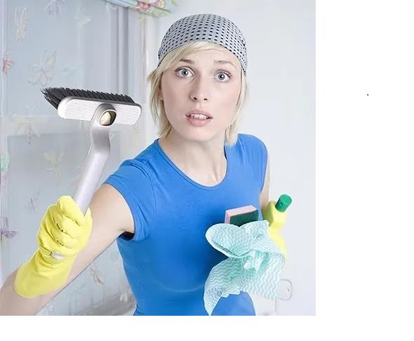 2 In 1 Floor Scrub And Bathroom Tile Cleaning Brush - Oshi.pk - Buy & Sell Online