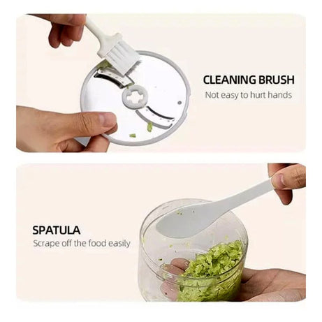 2 In 1 Multi-Functional Electric Handheld Cooking Hammer Food Chopper - Oshi.pk - Buy & Sell Online