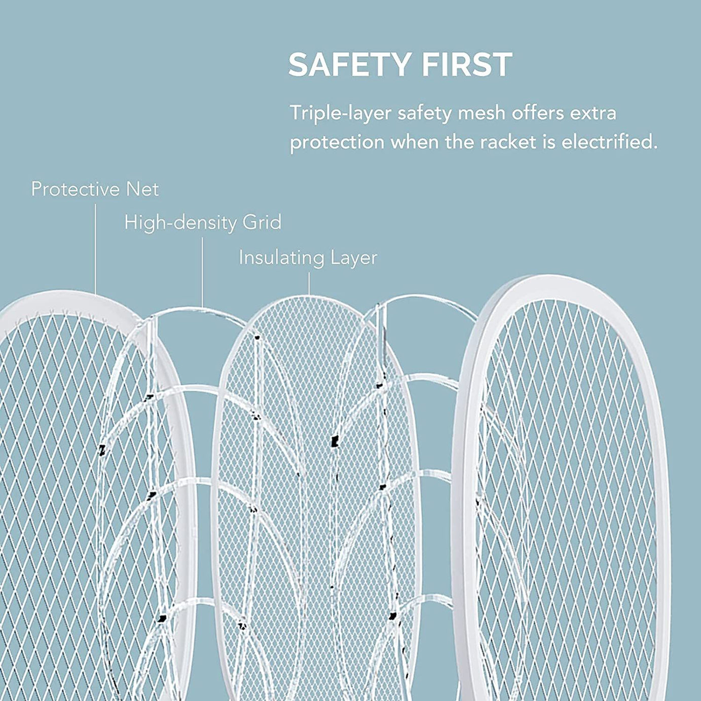 Rechargeable Mosquito Flies Killer Electric Tennis Bat Handheld Mosquito Racket Insect Fly Bug Home Office Bugs Machar Killer Mosquito Bat Electric - Oshi.pk - Buy & Sell Online