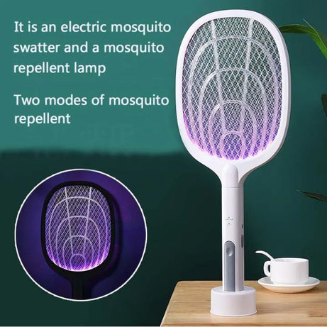 Rechargeable Electronic Mosquito Bat Racket Insect Killer Lamp - Oshi.pk - Buy & Sell Online