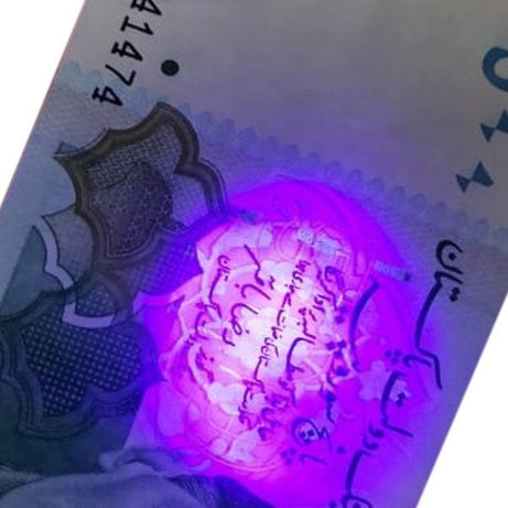 2 In 1 Rechargeable LED Flash Torch Light With Money Detector Micro USB System Use 18650 Battery Mini Light - Oshi.pk - Buy & Sell Online