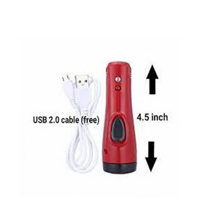 2 In 1 Rechargeable LED Flash Torch Light With Money Detector Micro USB System Use 18650 Battery Mini Light - Oshi.pk - Buy & Sell Online