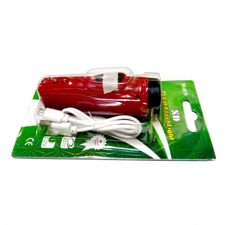 2 In 1 Rechargeable LED Flash Torch Light With Money Detector Micro USB System Use 18650 Battery Mini Light - Oshi.pk - Buy & Sell Online