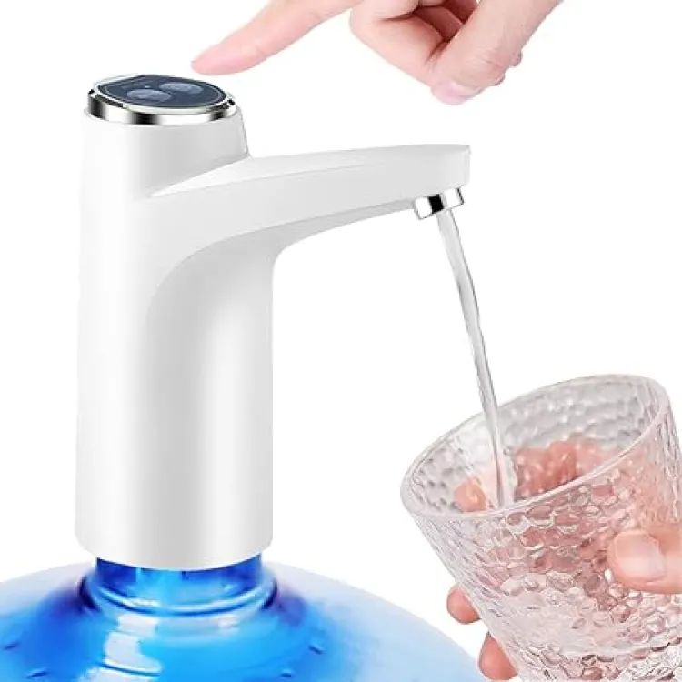 2 Modes Automatic Electric pump Water Dispenser Pump Rechargeable Portable USB Charging 600ml Volume Control Water Dispenser Wireless Water Pump Autom - Oshi.pk - Buy & Sell Online