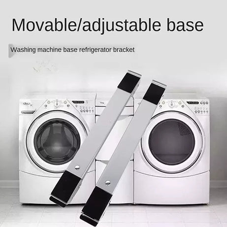 2 Pcs Drum Washing Machine Refrigerator Mobile Base Stand Bracket Multi-Function Washing Machine Base - Oshi.pk - Buy & Sell Online