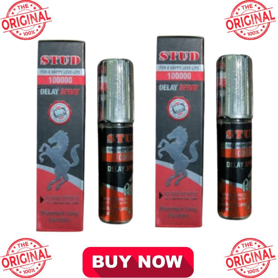 German STUD Timing Delay Spray For Men - Original Not Refilled - 2 Pieces