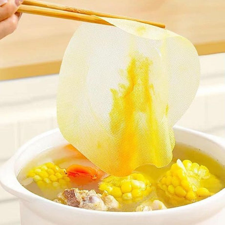 20 Sheets Oil Absorbing Paper for Cooking Oil Transparent Paper - Oshi.pk - Buy & Sell Online