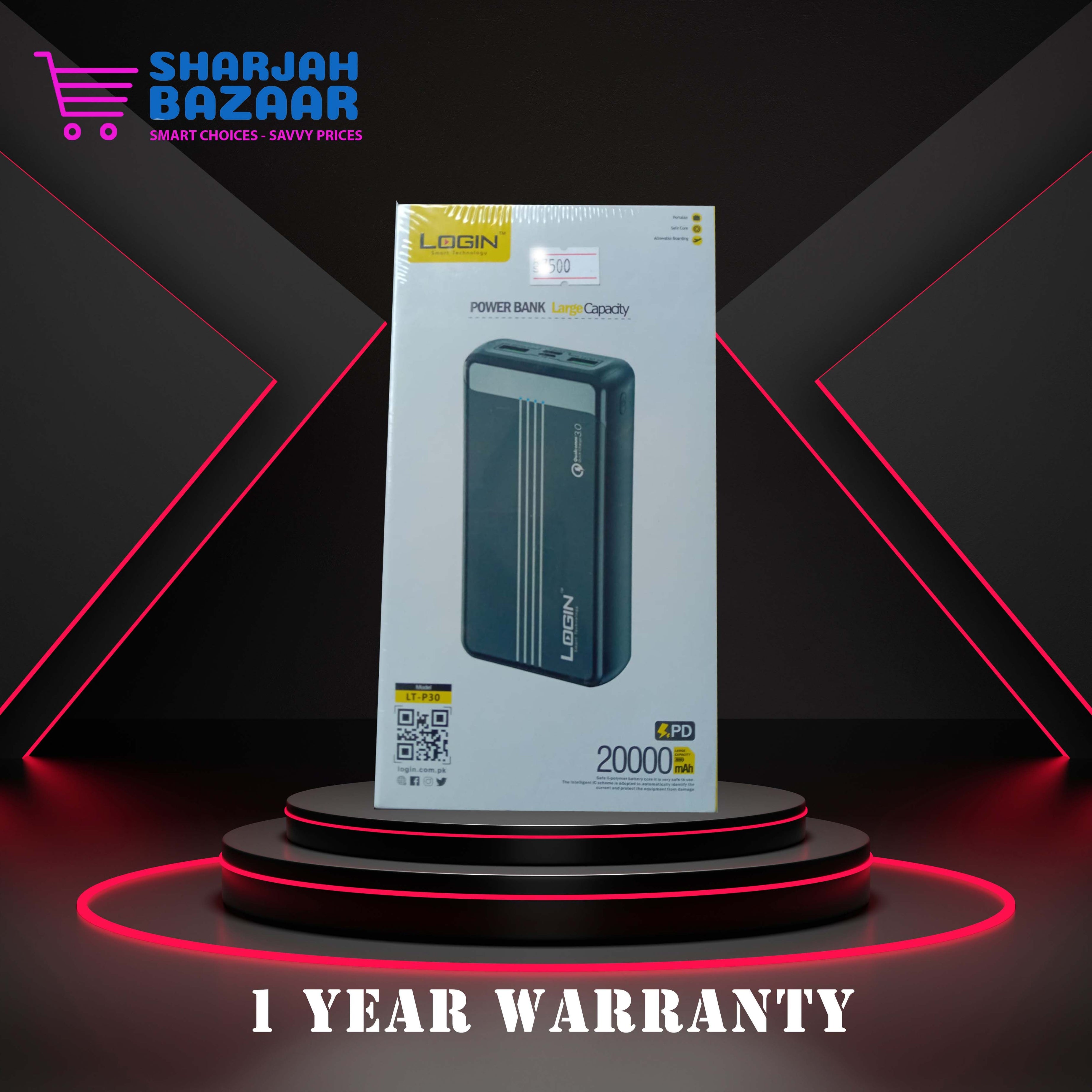 20000mAh Super Power Bank (LT-P30) 1 Year Warranty - Oshi.pk - Buy & Sell Online
