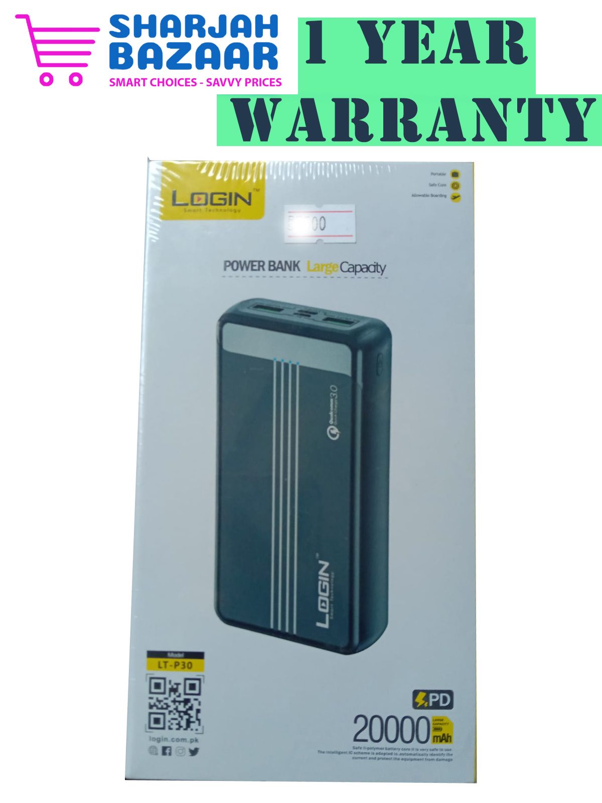 20000mAh Super Power Bank (LT-P30) 1 Year Warranty - Oshi.pk - Buy & Sell Online
