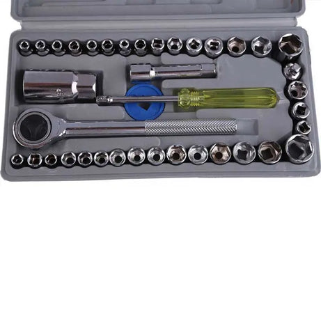 Aiwa 40 Pcs Combination Socket Wrench Tool Kit - Oshi.pk - Buy & Sell Online