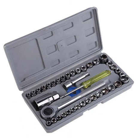 Aiwa 40 Pcs Combination Socket Wrench Tool Kit - Oshi.pk - Buy & Sell Online