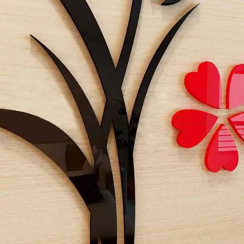 Vase Plum Flower Crystal DIY 3D 2mm Acrylic Wall Art (24*60 inches) - Oshi.pk - Buy & Sell Online
