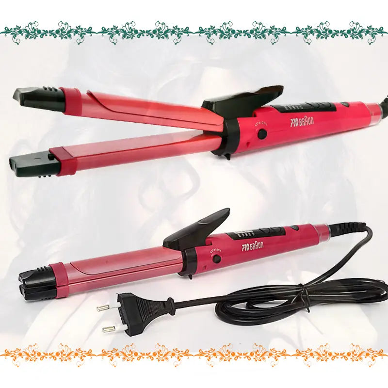 2 in 1 Straightner and Curler Hair Beauty Set - Oshi.pk - Buy & Sell Online