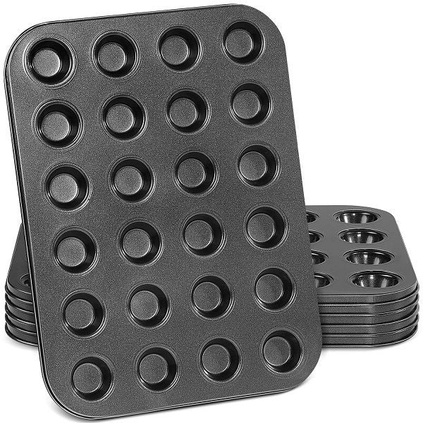 24 holes Mini Muffin Cupcakes Mould Baking Bakeware Tray Pan - Oshi.pk - Buy & Sell Online