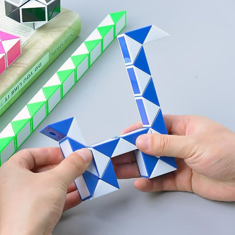24 Magic Snake Cube, Snake Speed Cube, Plastic Puzzle Cube Twist - Oshi.pk - Buy & Sell Online