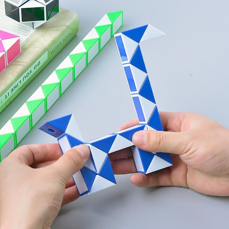 24 Magic Snake Cube, Snake Speed Cube, Plastic Puzzle Cube Twist - Oshi.pk - Buy & Sell Online