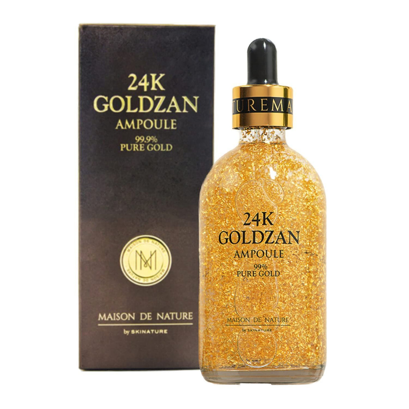 24K Goldzan Facial Serum Ampoule Pure Gold 99.9% Maison De Nature 100 Ml Made In Korea. - Oshi.pk - Buy & Sell Online