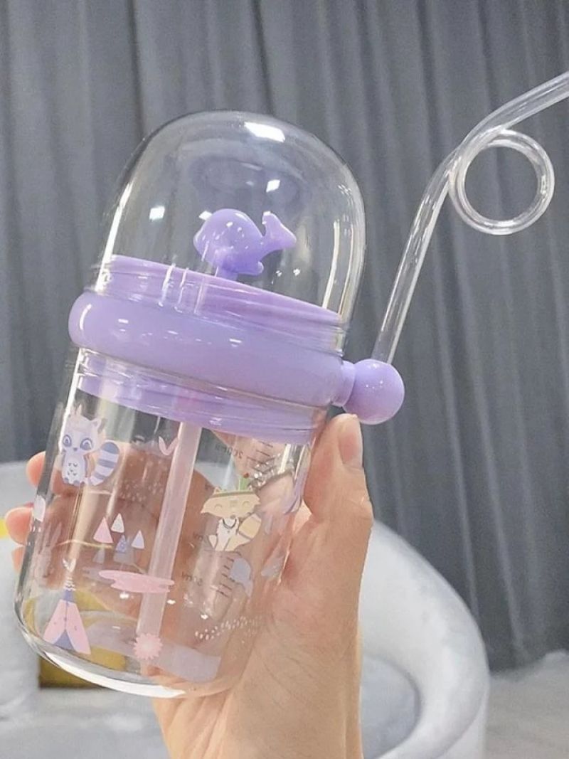 260ml Whale Water Cups Children Water Spray Cup Baby Feeding Straw Mug New - Oshi.pk - Buy & Sell Online