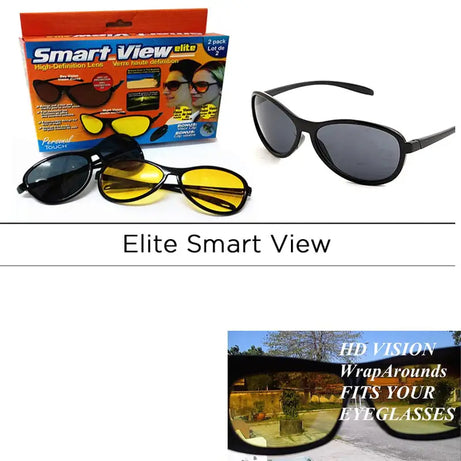 Pack of 2 (Unisex) HD Vision Ultra Sunglasses - Oshi.pk - Buy & Sell Online