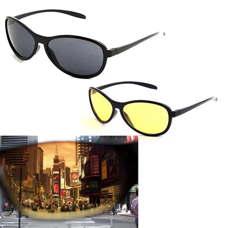 Pack of 2 (Unisex) HD Vision Ultra Sunglasses