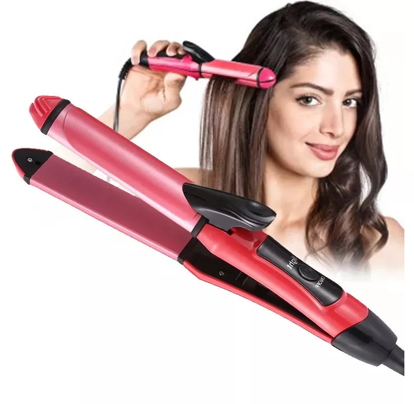 2in1 Hair Straightner and Curler - Oshi.pk - Buy & Sell Online