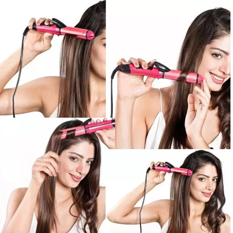 2in1 Hair Straightner and Curler - Oshi.pk - Buy & Sell Online