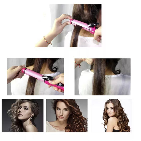 2in1 Hair Straightner and Curler - Oshi.pk - Buy & Sell Online