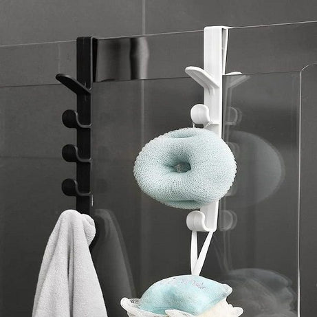 2pcs 5 Layers Over Door Hooks Hats Hanger Vertical Hanging Coat Organizer - Oshi.pk - Buy & Sell Online